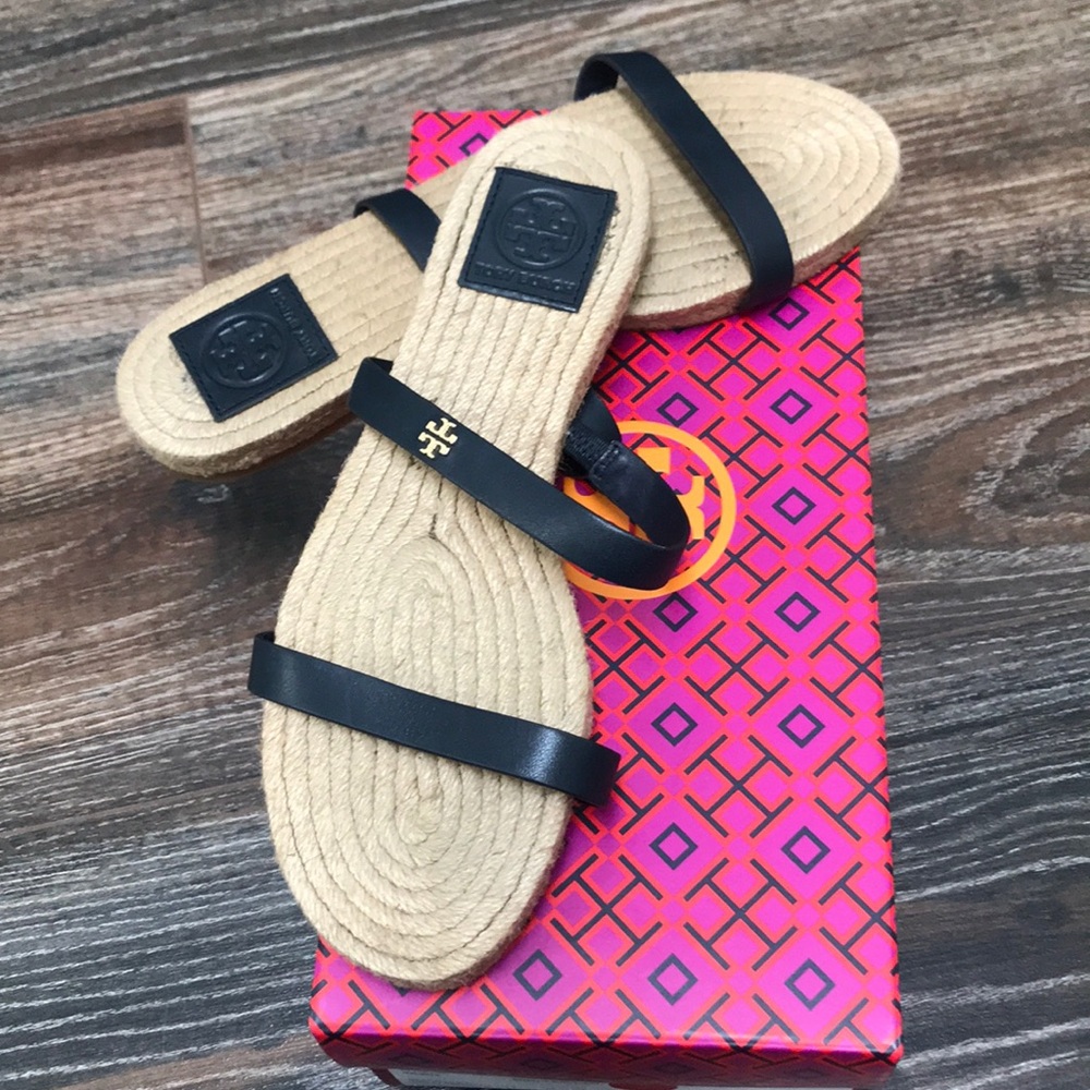 Tory Burch Flat Espadrille Slide
